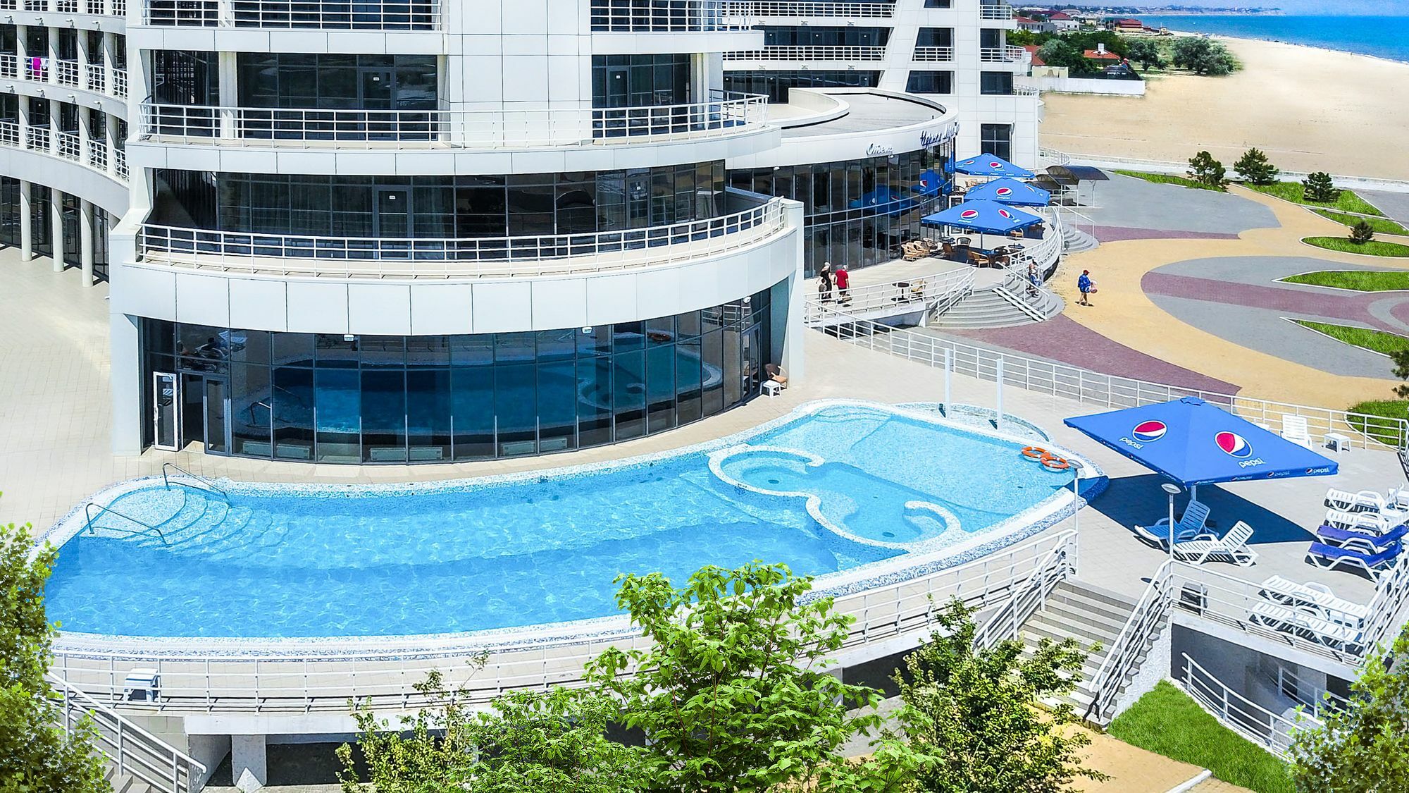 Bugaz Sea View 호텔 그리보브카 외부 사진